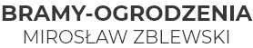 Bramy Ogrodzenia - Mirosław Zblewski - logo